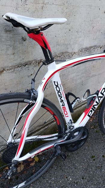 Used Pinarello Pinarello Dogma 60.1 2015 Road & Gravel, Weiß — image 4 of 7