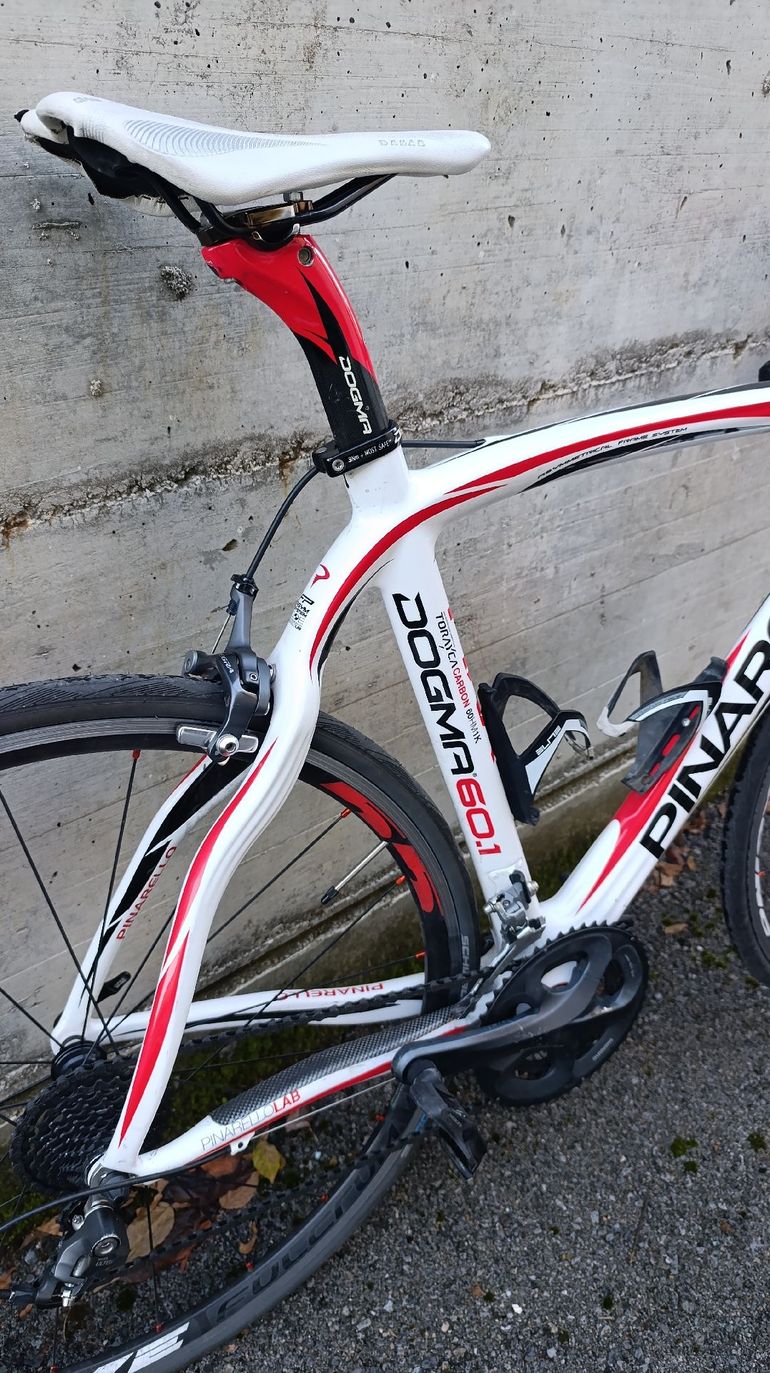 Used Pinarello Pinarello Dogma 60.1 2015 Road & Gravel, Weiß — image 4 of 7