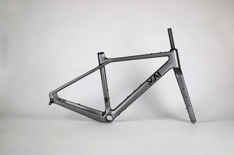 Used Mai Rush Frameset Carbon Frameset 2025 Road & Gravel, Light Gray — image 2 of 5