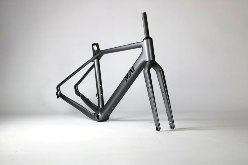 Used Mai Rush Frameset Carbon Frameset 2025 Road & Gravel, Light Gray — image 1 of 5