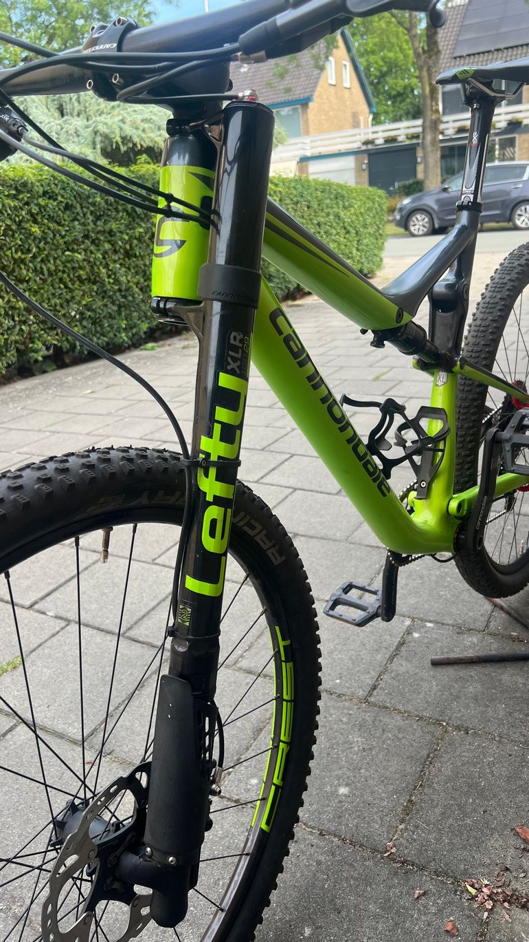Used Cannondale Cannondale Scalpel-SI 3 Full-Suspension MTB 2017 Mountainbike, Green — image 1 of 9