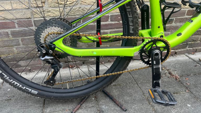 Used Cannondale Cannondale Scalpel-SI 3 Full-Suspension MTB 2017 Mountainbike, Green — image 3 of 9