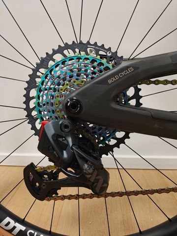 Used Bold Linkin SRAM XX1 Eagle AXS 2022 Mountainbike, Black — image 3 of 7