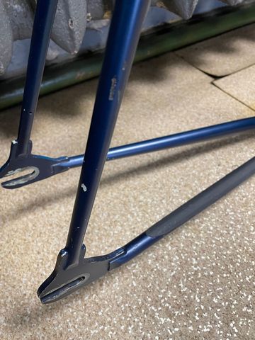 Brugt Chesini Keisse Track Frameset 1992 Road & Gravel — billede 6 af 30