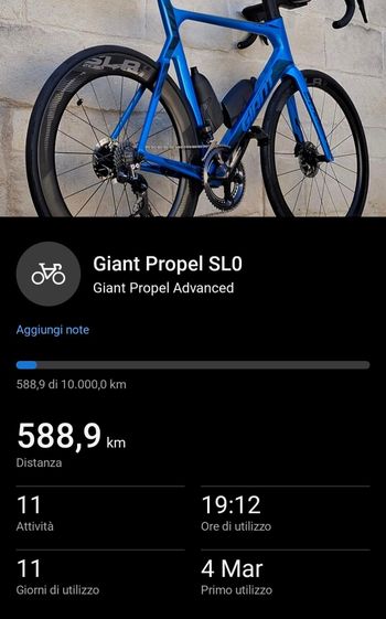 Used Giant Propel Shimano Dura Ace Di2 2020 Road & Gravel, Blue — image 40 of 40
