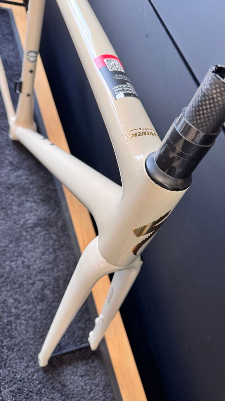 Used Specialized S-Works Frameset 2022 Road & Gravel, White — image 5 of 11