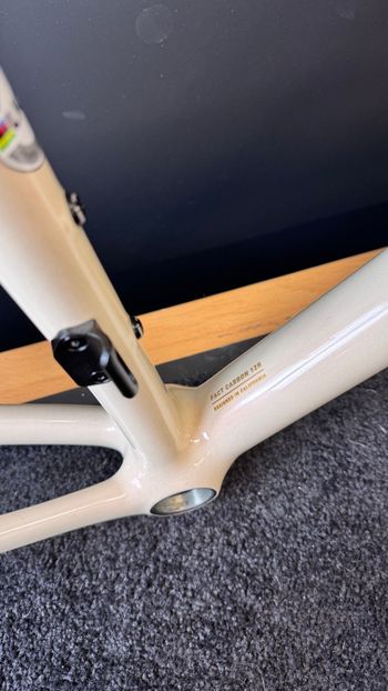 Used Specialized S-Works Frameset 2022 Road & Gravel, White — image 3 of 11