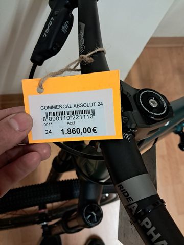 Brugt Commencal Absolut 24 2025 2025 Mountainbike — billede 5 af 5