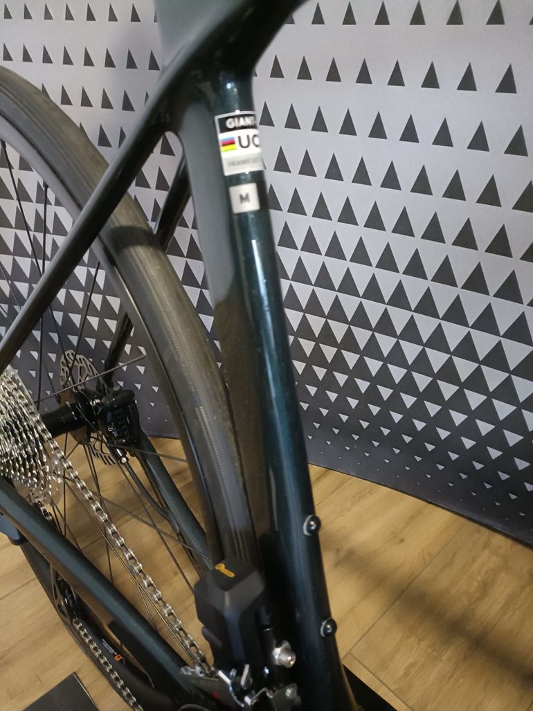 Used Giant TCR ADVANCED 1 PRO COMPACT 2025 2025 Road & Gravel, Green — image 5 of 10