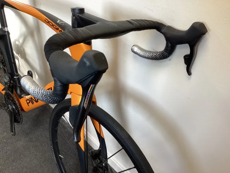 Used Pinarello Pinarello Dogma F Sram Force AXS 2024 Road & Gravel, Orange — image 7 of 10