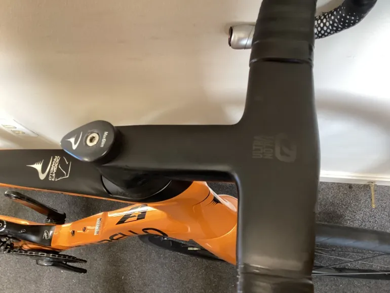 Used Pinarello Pinarello Dogma F Sram Force AXS 2024 Road & Gravel, Orange — image 4 of 10