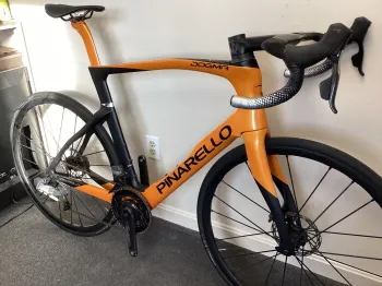 Used Pinarello Pinarello Dogma F Sram Force AXS 2024 Road & Gravel, Orange — image 8 of 10