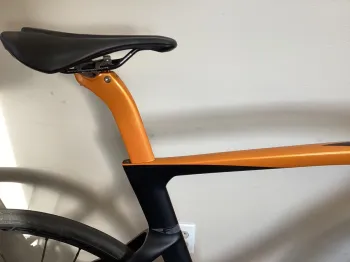 Used Pinarello Pinarello Dogma F Sram Force AXS 2024 Road & Gravel, Orange — image 5 of 10