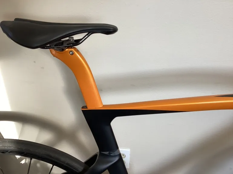 Used Pinarello Pinarello Dogma F Sram Force AXS 2024 Road & Gravel, Orange — image 5 of 10
