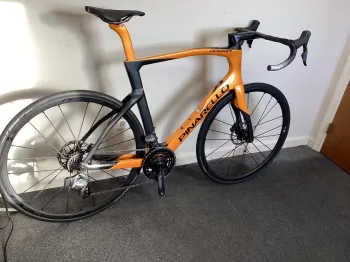Used Pinarello Pinarello Dogma F Sram Force AXS 2024 Road & Gravel, Orange — image 2 of 10