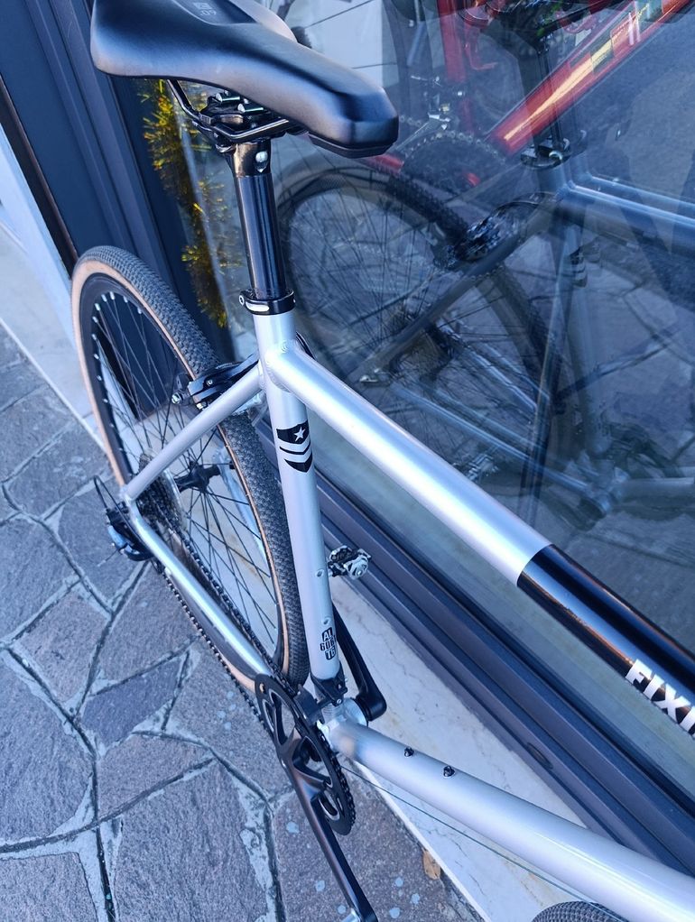 Used FIXIE Inc. Floater Race 8S 2020 2020 Road & Gravel, Light Gray — image 5 of 5