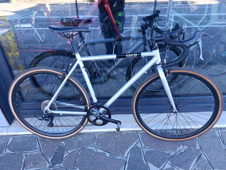 Used FIXIE Inc. Floater Race 8S 2020 2020 Road & Gravel, Light Gray — image 1 of 5