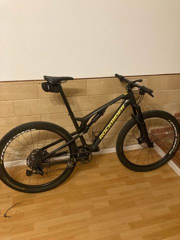 Brugt ROCKRIDER 29" Full Suspension Carbon Mountain Bike XC 500 S 2021 2021 MTB