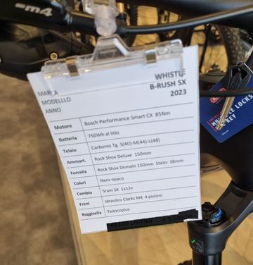 Used Whistle B-rush Sx 2023 Mountainbike, Black — image 13 of 13
