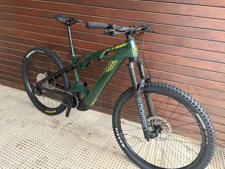 Used Wilier Karga SHIMANO DEORE XT 1X12S + SHIMANO EP801 2024 2024 Mountainbike, Grün, 29 — image 2 of 5
