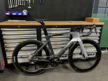 Used Van rysel RCR-F Pro Gris 2025 Road & Gravel, Grigio chiaro — image 3 of 3