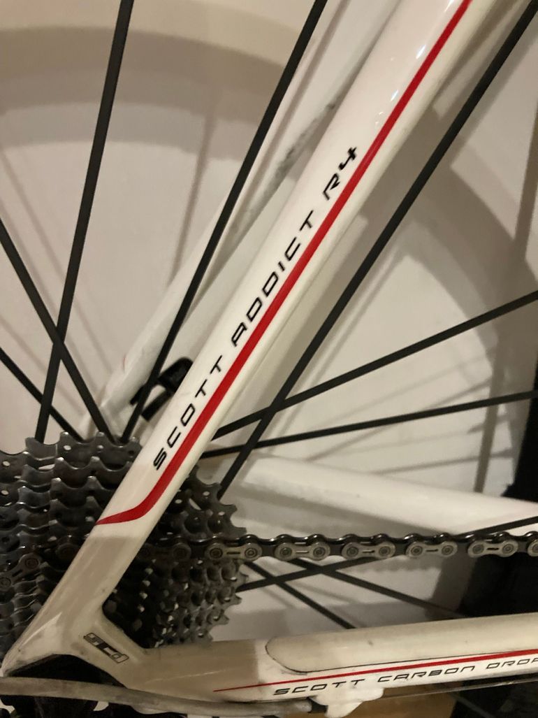 Used Scott Scott Addict R4 2008 Road & Gravel, White — image 22 of 24