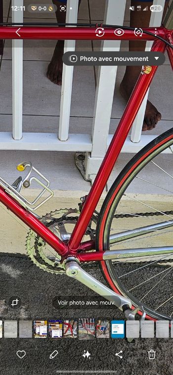 Used Colnago Super 1980 1980 Road & Gravel, Red — image 2 of 9