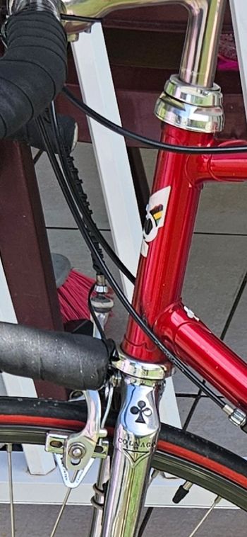 Used Colnago Super 1980 1980 Road & Gravel, Red — image 5 of 9