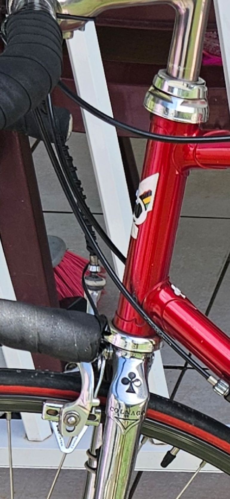 Used Colnago Super 1980 1980 Road & Gravel, Red — image 5 of 9