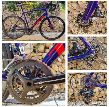Gebrauchtes Trek Domane Other Campagnolo 2023 Road & Gravel, Violett — Bild 3 von 5