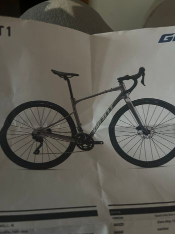 Used Giant Revolt 1 2025 2025 Road & Gravel, Light Gray — image 1 of 11