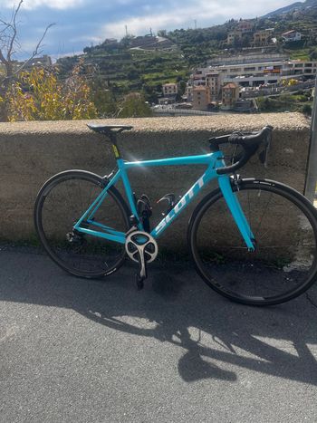 Used Scott Addict Shimano Dura Ace 2017 Road & Gravel, Blue — image 6 of 7