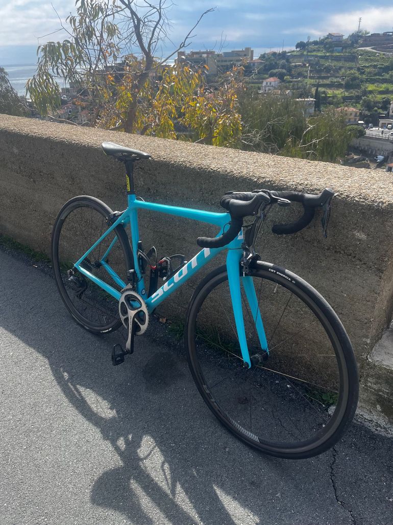 Used Scott Addict Shimano Dura Ace 2017 Road & Gravel, Blue — image 7 of 7