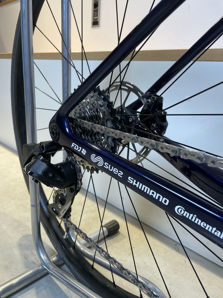 Used Lapierre Xelius SL 3 FDJ Team Edition 2023 2023 Road & Gravel, Blue — image 2 of 13