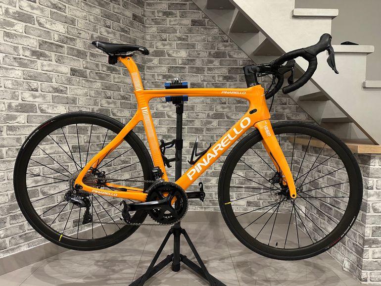 Gebrauchtes Pinarello GAN DISK 2020 Road & Gravel, Orange — Bild 1 von 7