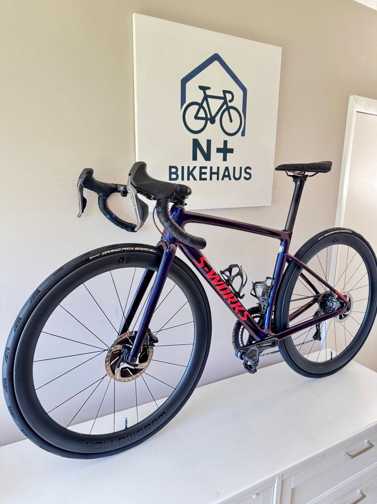 Used Specialized Tarmac Shimano Ultegra Di2 2019 Road & Gravel, Blue — image 16 of 19