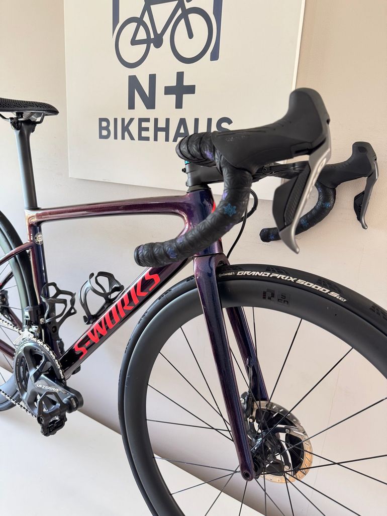 Used Specialized Tarmac Shimano Ultegra Di2 2019 Road & Gravel, Blue — image 9 of 19