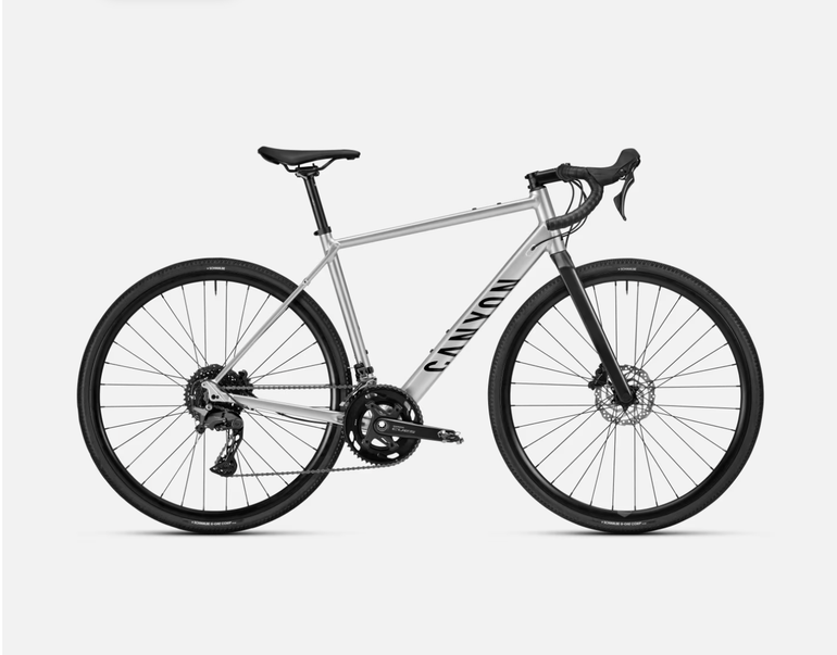 Used Canyon Endurace AllRoad 2026 Road & Gravel, Light Gray — image 2 of 4