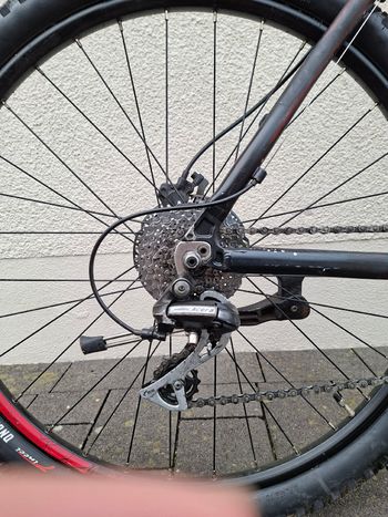 Used Haibike Haibike Edition 7.30 2016 Mountainbike, Red — image 3 of 4