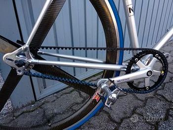 Used Alan Alan Single Speed Con Trasmissione A Cinghia 1980 Road & Gravel, Hellgrau — image 2 of 3