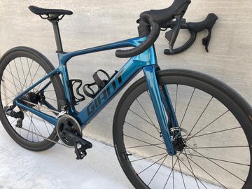 Used Giant Defy Advanced E+ Elite 2 2025 2025 Road & Gravel, Blue — image 5 of 10