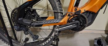 Used Haibike AllMtn CF 6 2024 2024 Mountainbike, Orange, 29 — image 3 of 6