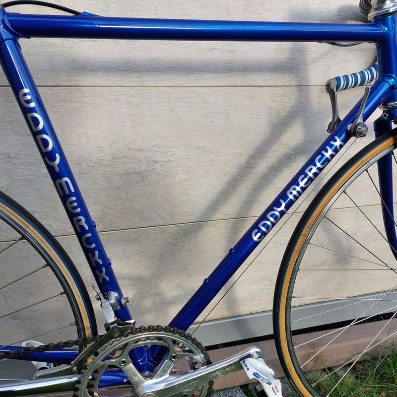 Used Eddy Merckx Super Corsa 1989 Road & Gravel, Blue — image 2 of 7