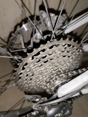 Used CUBE STEREO 140 HPC RACE 27.5 2019 2019 Mountainbike, Light Gray, 27.5 — image 16 of 24