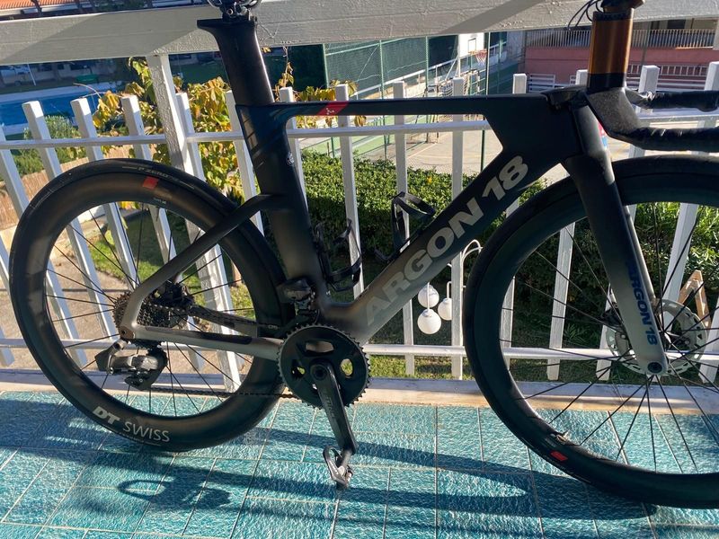 Used Argon 18 E-118 Tri+ 2021 Road & Gravel, Black — image 9 of 11