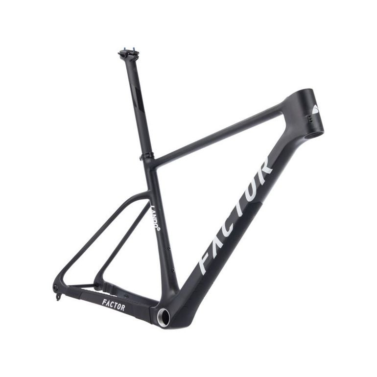 Used Factor Factor Lando HT Naked Carbon 2023 Frameset 2023 Mountainbike, Black — image 2 of 5