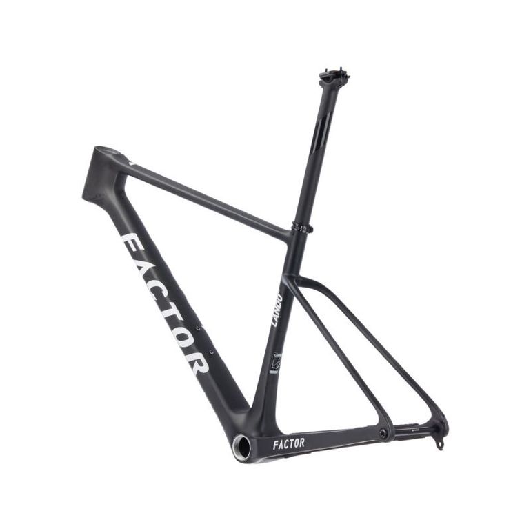 Used Factor Factor Lando HT Naked Carbon 2023 Frameset 2023 Mountainbike, Black — image 3 of 5