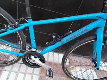Used Trek FX 7.4 2013 Mountainbike, Blue — image 6 of 31