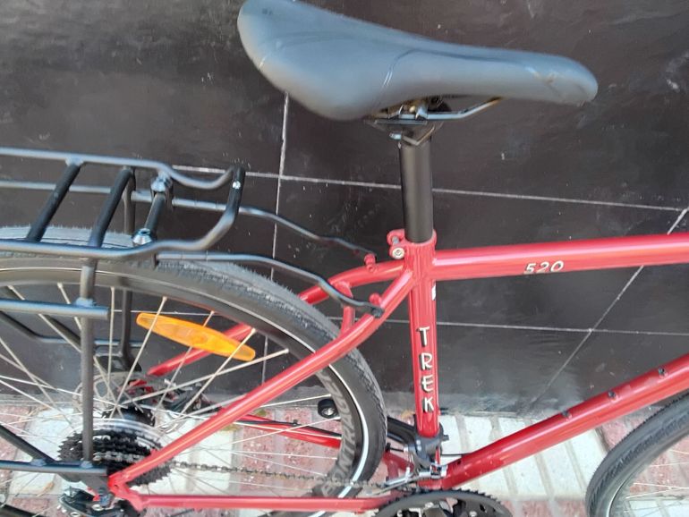 Used Trek TREK 520 2023 Road & Gravel, Red — image 10 of 24