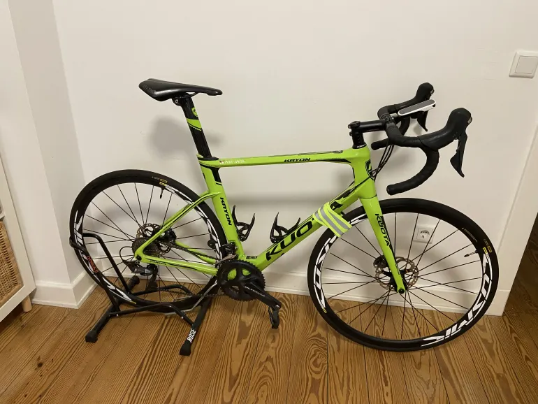 Used Kuota Kryon Disc Ultegra 2021 Road & Gravel, Green — image 1 of 5